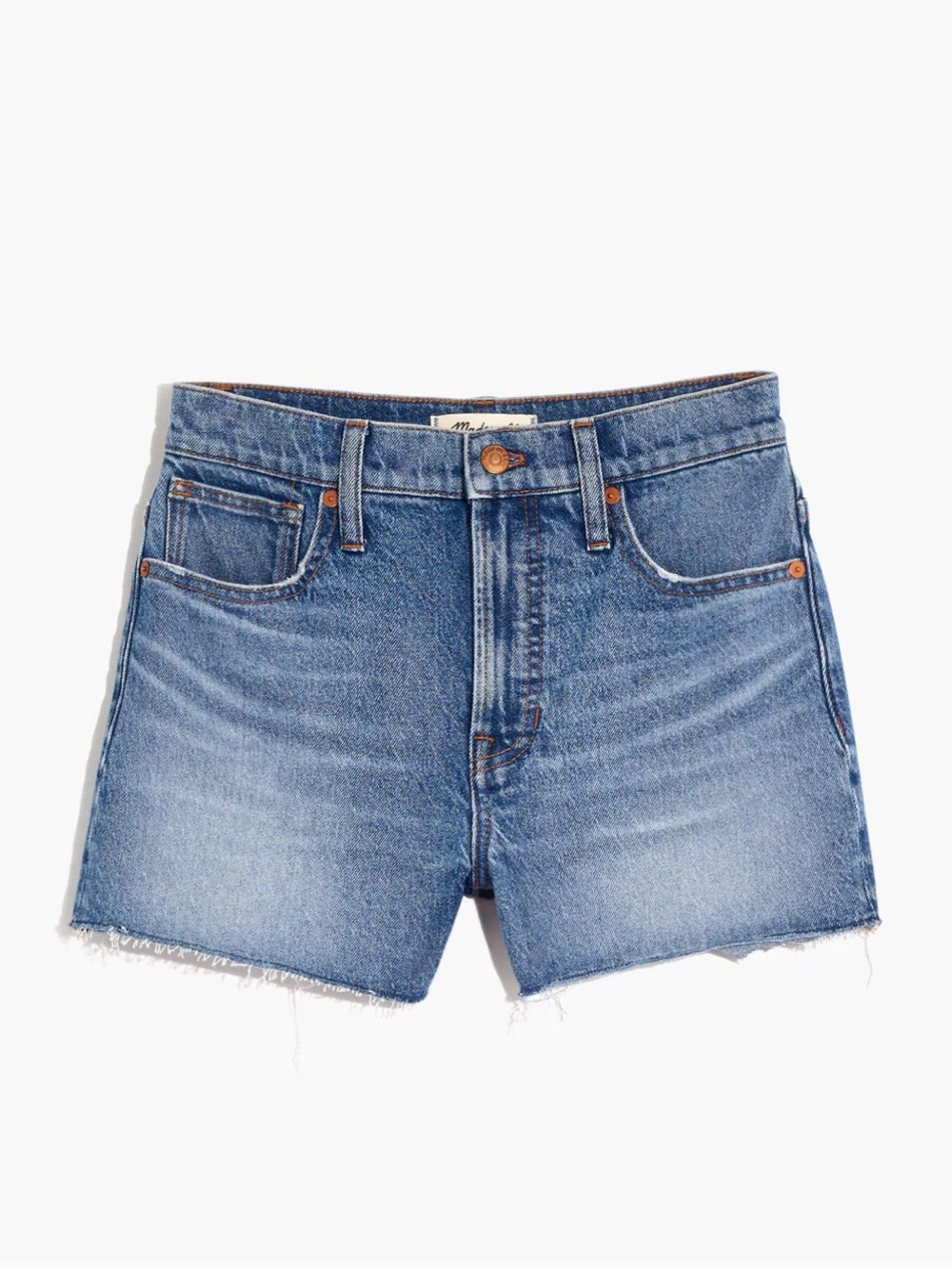 Madewell The Perfect Jean Short in Bartow Wash: TENCEL™ Denim Edition - Size 26
